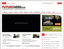 Tablet Screenshot of futurenerd.net